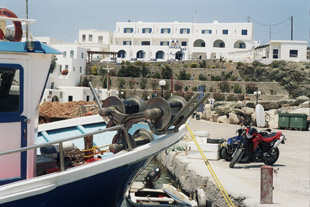 Folgandros le port